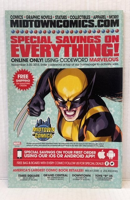 Deadpool #1 Dave Johnson 'Energy Bar' Variant (2016)