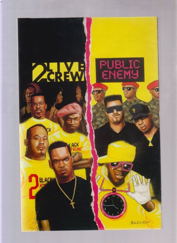 Rock'n Roll Comics #19 - Public Enemy + 2 Live Crew (9/9.2) 1991