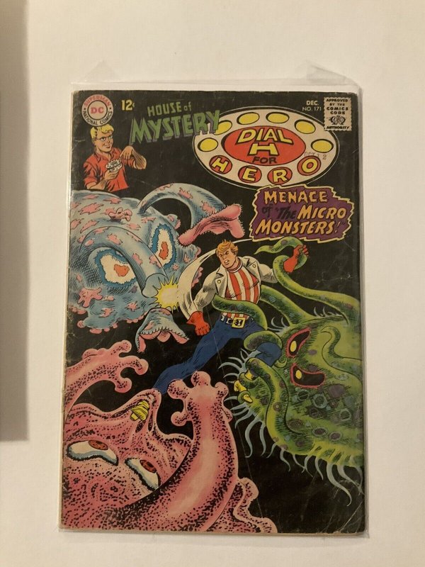 House Of Mystery Dial H For Hero 171 Very Good Vg 4.0 Dc Comics