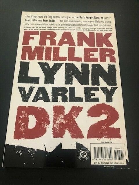 BATMAN: The Dark Knight Strikes Again #1  Softcover Prestige Format VF/NM 9