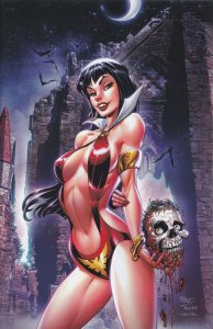 VAMPIRELLA #17 JOHN ROYLE EXCLUSIVE VIRGIN VARIANT W/COA ~DYNAMITE NM.