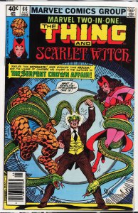 Marvel Two-in-One #66 (1980) Scarlet Witch