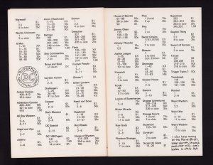 Uncle Billy's Funny Book Cat-o-Log - Bill Devine cover (9.2 ob) 1973