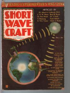 Short Wave Craft #4 12/1930-Hugo Gernsback-early radio info-FR