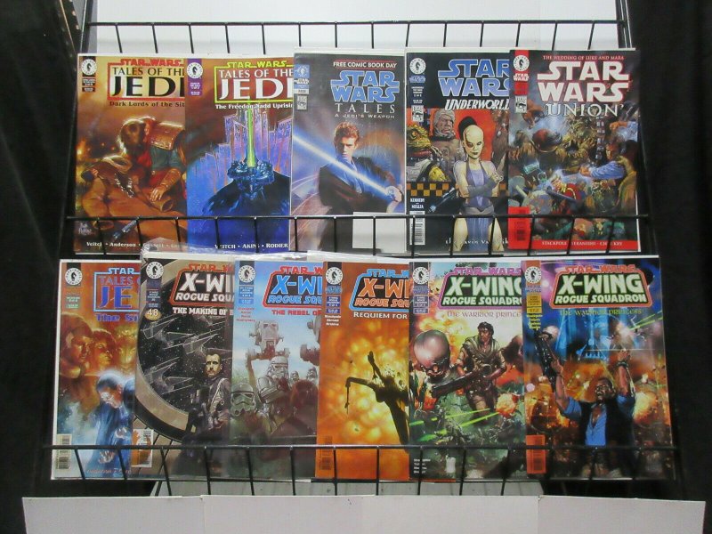 Star Wars Comics Mini-Library Dark Horse to Marvel Mini-Library Lot of 31Diff C