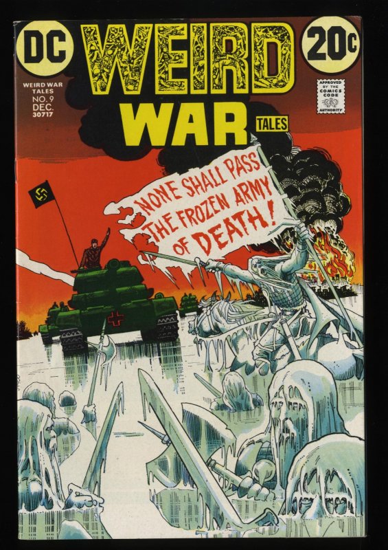 Weird War Tales #9 VF 8.0 Neal Adams Cover!