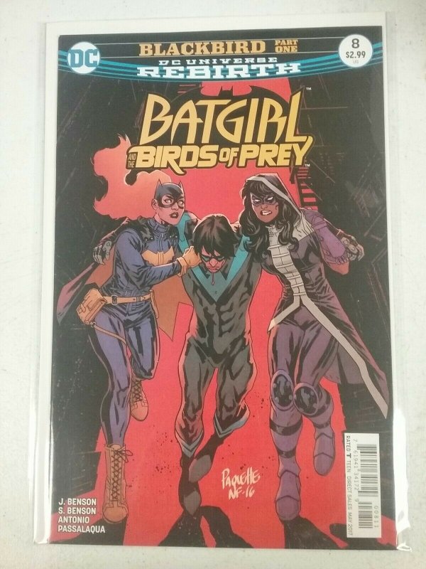Batgirl and the Birds of Prey #8 DC Rebirth Comics May 2017 NW145