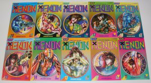 Xenon #1-23 VF/NM complete series - eclipse comics/viz manga heavy metal warrior