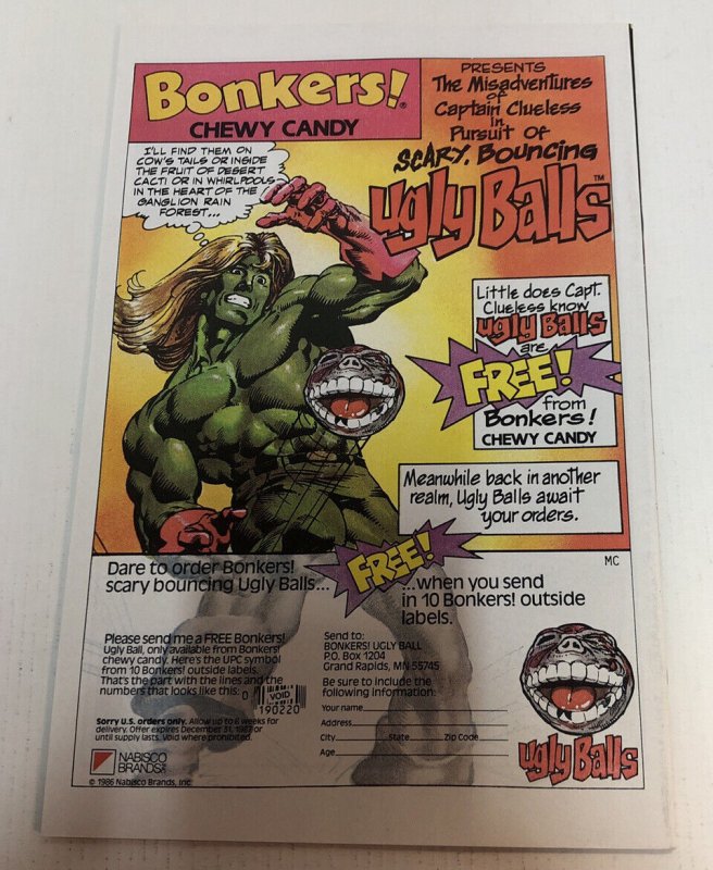 Web of Spider-Man (1985) #26 VF/NM Signed ~ Charles Vess | Marvel Comics