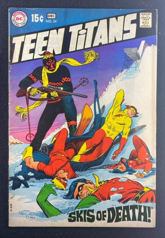 Teen Titans (1966) #24 FN+ (6.5) Gil Kane Nick Cardy