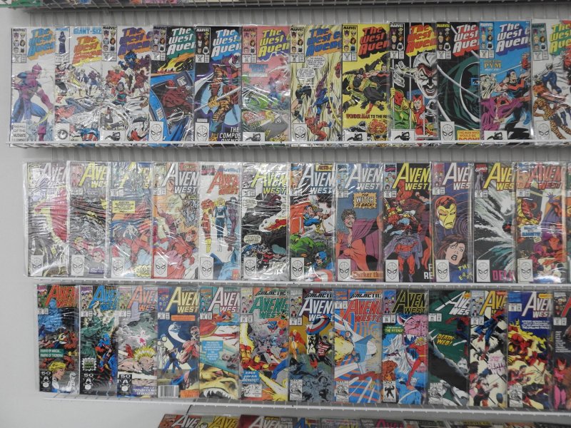 Huge Lot 160+ Comics W/ West Coast Avengers, Superman, Iron Man+ Avg VF- Cond!!