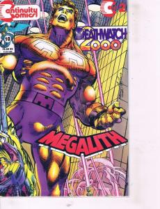 5 Continuity Comics # 1 2 Deathwatch 2000 Megalith Earth 4 CyberRad TW28