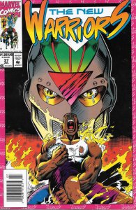 New Warriors, The #37 (Newsstand) VG ; Marvel | low grade comic