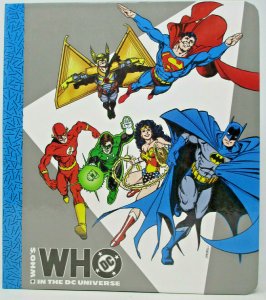 WHO'S WHO IN THE DC UNIVERSE BINDER & LOOSE LEAF CHARACTER SHEETS