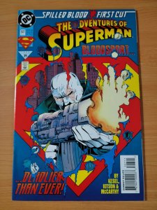 Adventures of Superman #507 Direct Market ~ NEAR MINT NM ~ 1993 DC Comics 