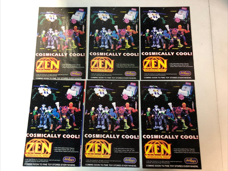 Zen Intergalactic Ninja both series (1992) #1 2 3 (FN/VF) Complete Sets Archie