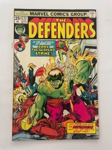The Defenders # 22 NM Marvel Comic Book Hulk Dr. Strange Silver Surfer 32 LI7