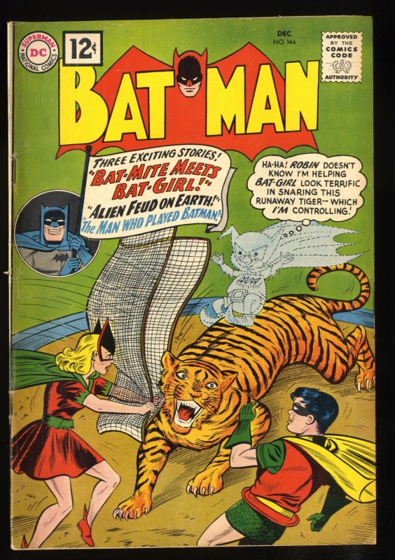 Batman #144 VG+ 4.5 Bat-Mite Batgirl!