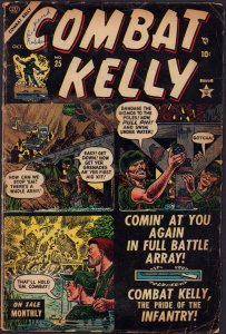 Combat Kelly #25 - Atlas - Sgt. Fury-esque (VG-) 1954