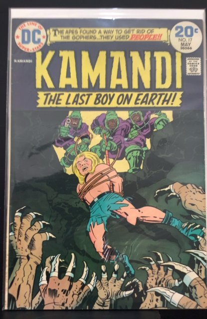 Kamandi, The Last Boy on Earth #17 (1974)