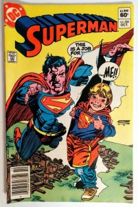 Superman #388 MARK JEWELERS 
