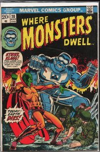 Where Monsters Dwell #20 (1973) Klagg