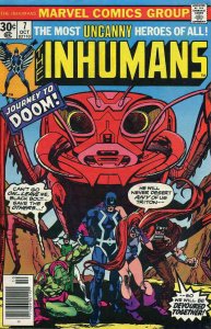Inhumans, The #7 FN ; Marvel | Doug Moench Gil Kane