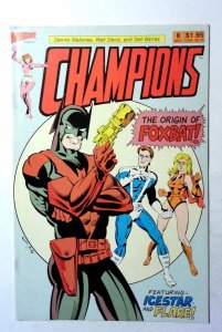 Champions #8 (1988) Heroic Publishing 1st Print Comic Book
