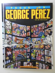 Focus On George Perez Team book Master Artist! Bio Beautiful VF+ Condition!