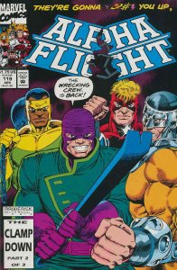 Alpha Flight (1st Series) #119 FN ; Marvel | Simon Furman Wrecking Crew