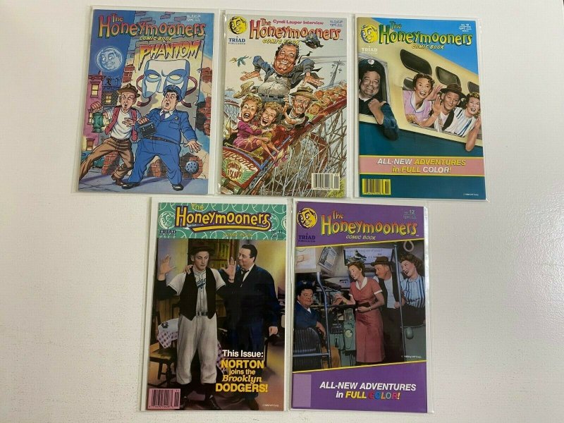 Honeymooners comic lot 13 different 8.0 VF (1987 Triad) 