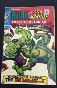 Tales to Astonish #91 (1967) first Abomination cover