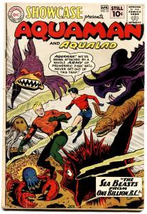 Showcase Comics #31 1961 2nd Aquaman hot book VG