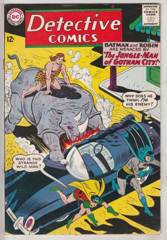 Detective Comics #315 (May-63) VF/NM High-Grade Batman, Robin