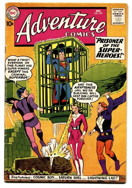 Adventure Comics #267 comic book  2nd Legion of Super-Heroes 1959- Superboy