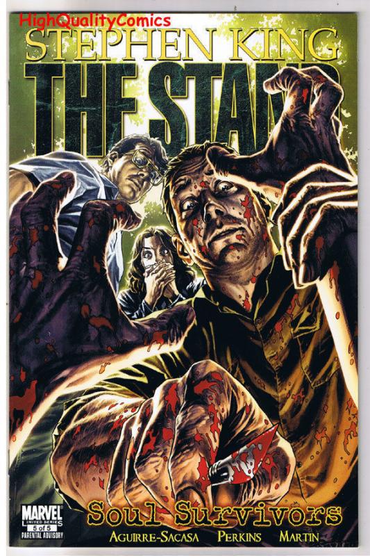 STEPHEN KING - The Stand : SOUL SURVIVORS #5, 2009, NM+, more SK in store