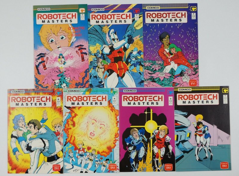 Robotech: Masters #1-23 VF/NM complete series - mike baron - comico set lot