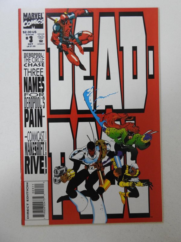 Deadpool: The Circle Chase #3 VF+ Condition!