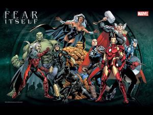 Avengers Fear Itself Poster by Stuart Immonen (24 x 36) Rolled/New!