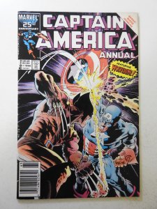 Captain America Annual #8 (1986) VG Condition