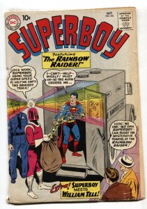 SUPERBOY #84--1960--DC--SUPERMAN--comic book--missing cfl