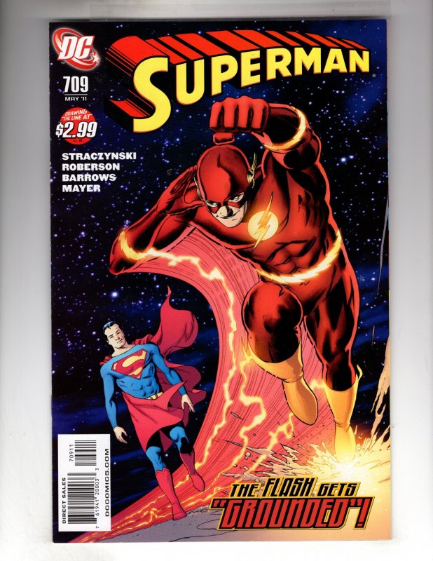 Superman #709 (2011) Flash Appearance!   / SB#4