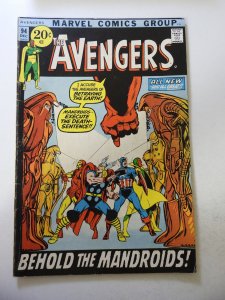 The Avengers #94 (1971) VG+ Condition