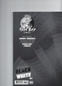 batman black and white #1 poor boy batman