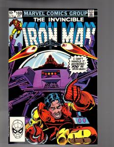 IRON MAN 169 VERY FINE-NEAR MINT  STARK ABANDONS ARMOR;