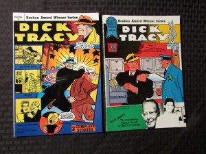 1985/86 DICK TRACY Book 2 & 7 VF+ Blackthorne by Chester Gould LOT of 2