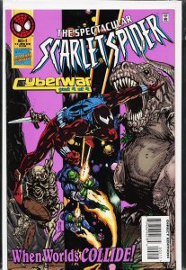 The Spectacular Scarlet Spider #2 Direct Edition (1995) Scarlet Spider