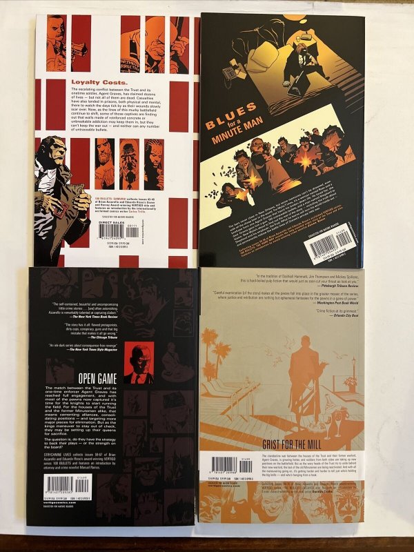 100 BULLETS TPB Vol 1-13 Complete + BROTHER LONO VERTIGO COMICS GRAPHIC NOVELS