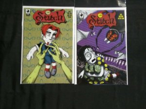 STITCH  1999 SET OF 2 COMICS.. ISSUE #1,AND #2   VF - NM