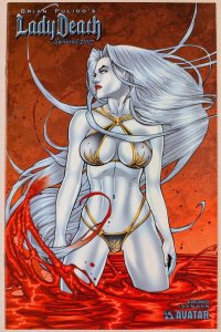 LADY DEATH SWIMSUIT 2007 NM BLOOD  GODDESS RICHARD ORTIZ VARIT LTD TO 750